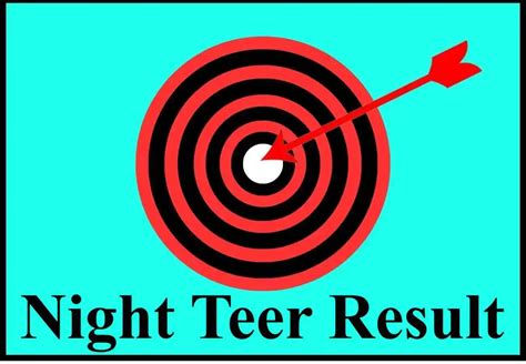 teer night result|teer result today.